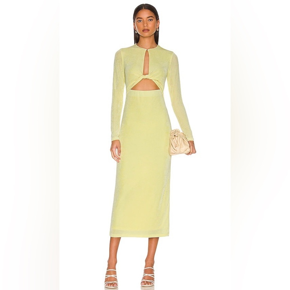 Monza Dress in Lemon SIGNIFICANT OTHER Revolve